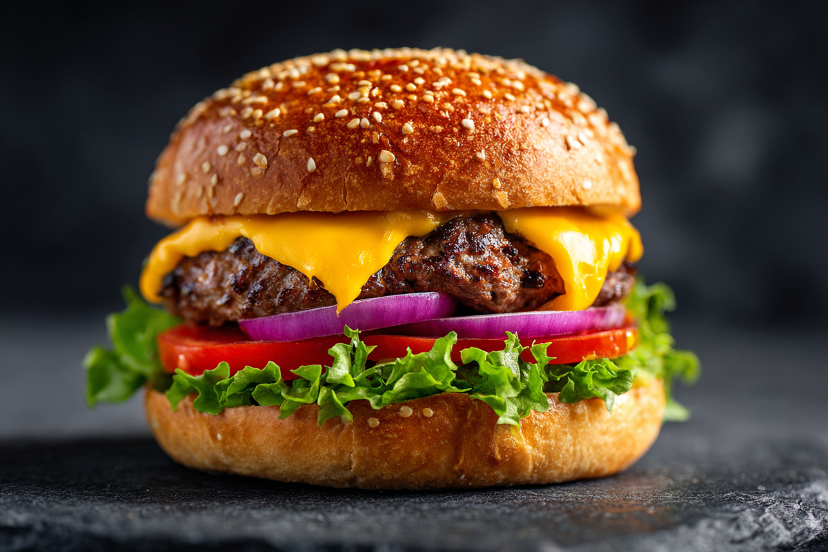 Добавьте к бургеру (не чаще раза в неделю!) большую миску салата