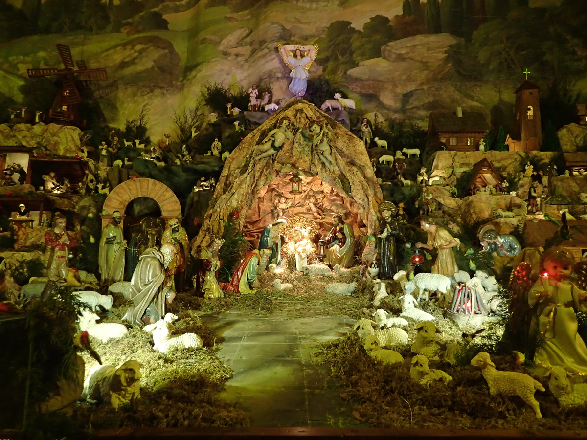 Шопка в польском костёле