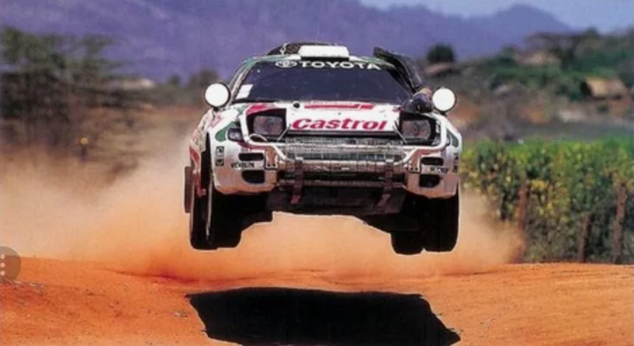 Celica GT-Four прыжок