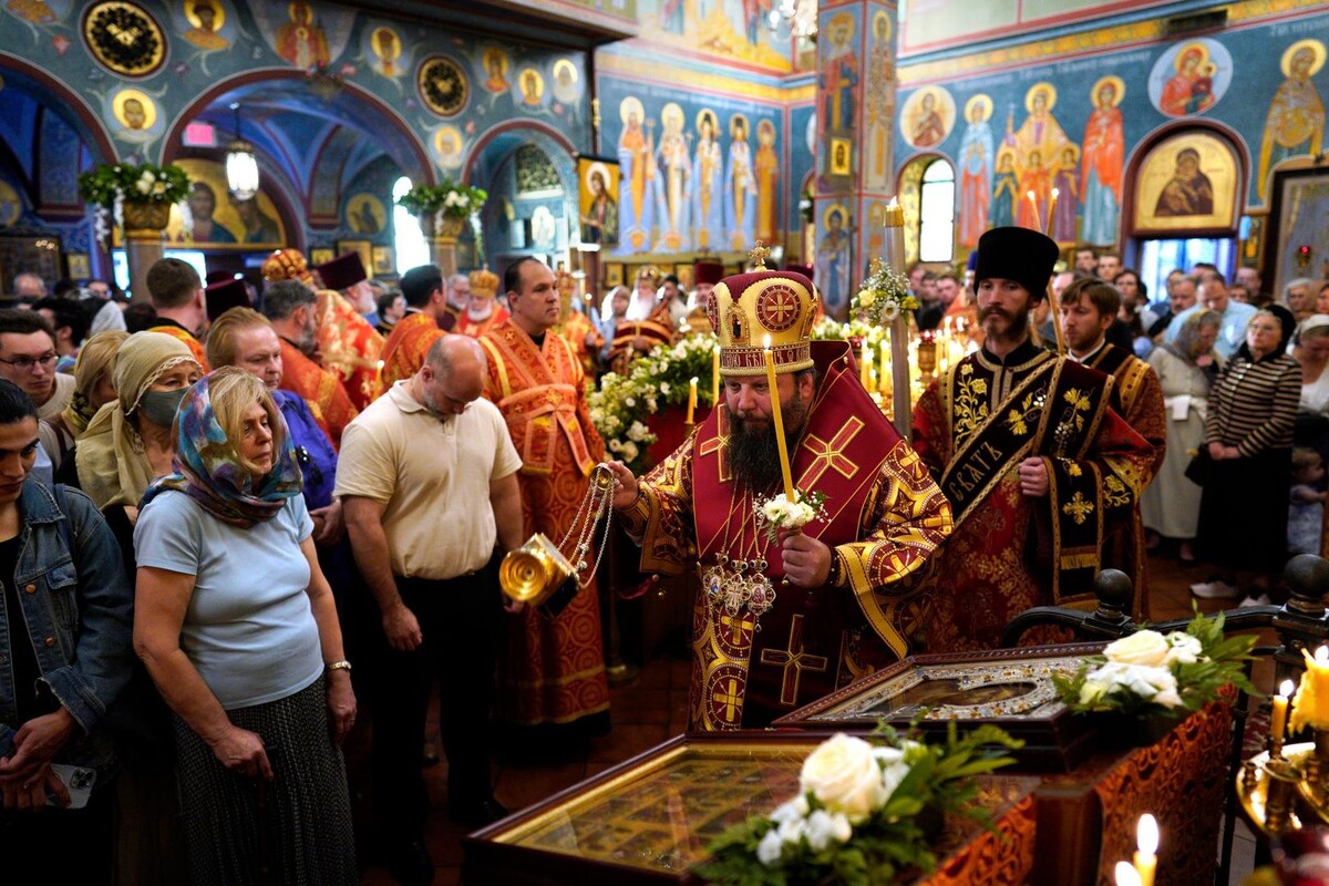    Вашингтон, округ Колумбия. Митрополит Николай на праздновании 75-летия св. Иоанно-Предтеченского прихода / Источник: © ИА Регнум