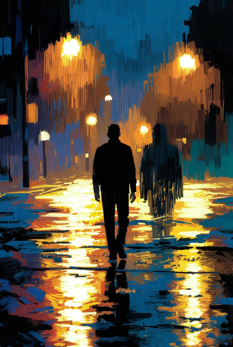 Тот же мокрый асфальт. Тот же город
