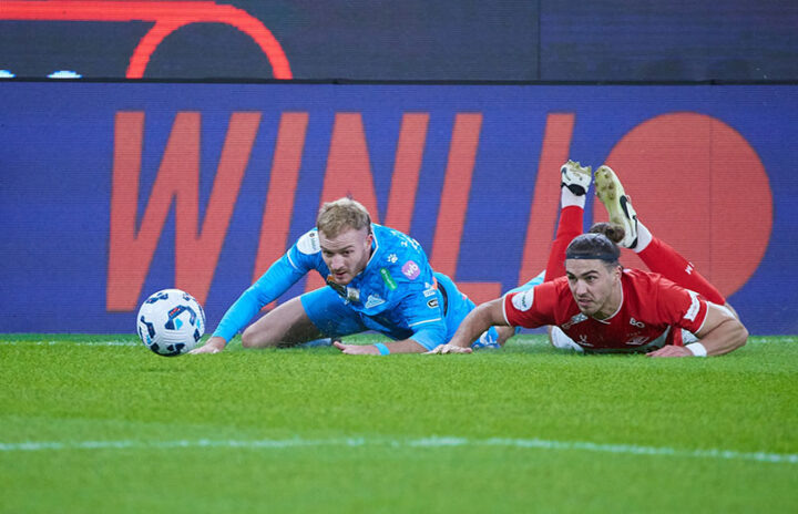 16 марта 2025 года, Москва. «Спартак» — «Зенит» — 2:1. Трансляция этой игры набрала наибольший рейтинг на российском спортивном ТВ за прошедший год.