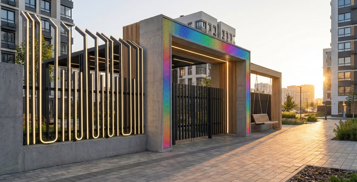 Ограждения - это не менее важная часть городоской инфраструктуры