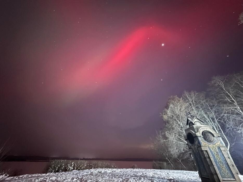 Северное сияние
Фото: Олеся Трофимова