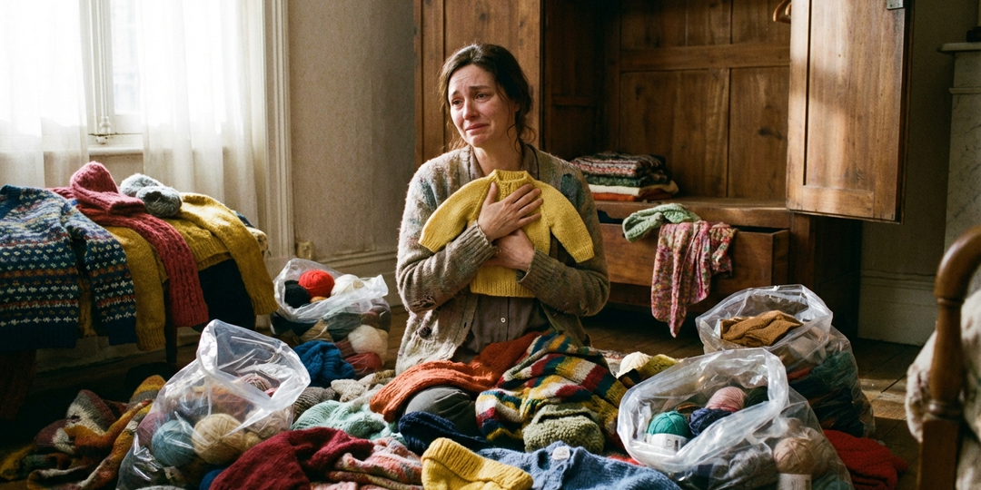 Бабушка, которая вязала