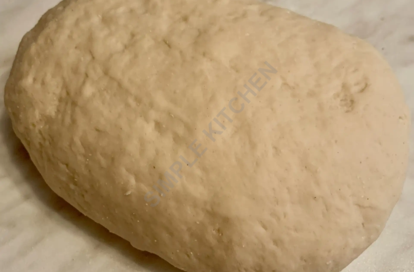 Тесто для мантов. 