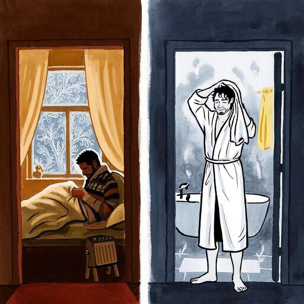 Чтобы он там, на своём туманном Альбионе, хоть ночью не чихал.