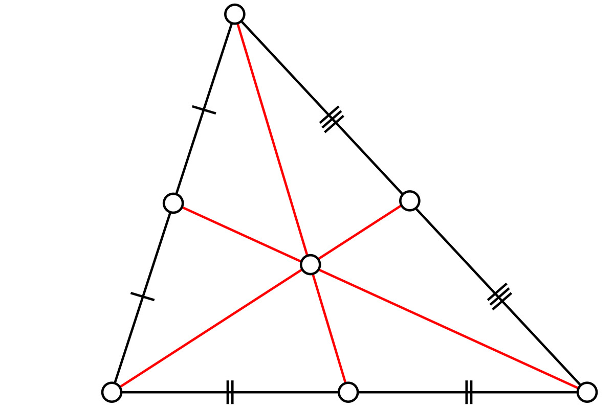 РБК Life📷Красным цветом обозначены медианы треугольника