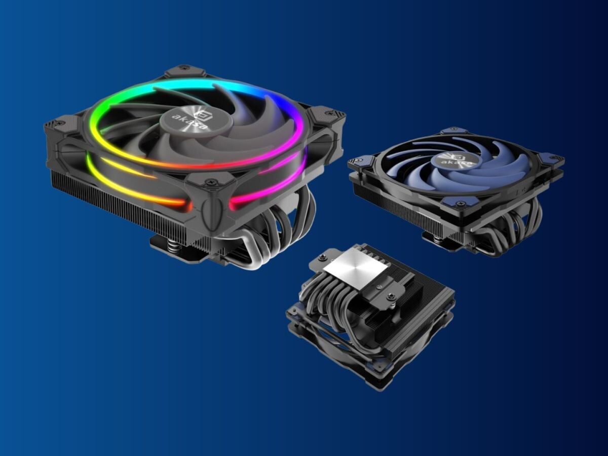    Akasa анонсировала низкопрофильные кулеры для мощных процессоров