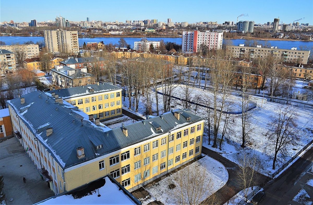 Казань. Вид на северную часть микрорайона Теплоконтроль