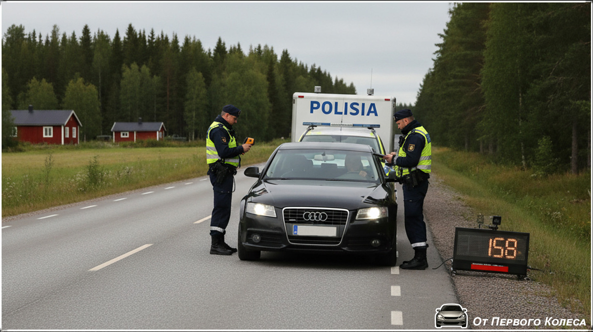 Штрафы в Финляндии