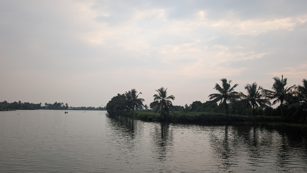 "водные дороги Кочи", они же backwaters. водные фермы