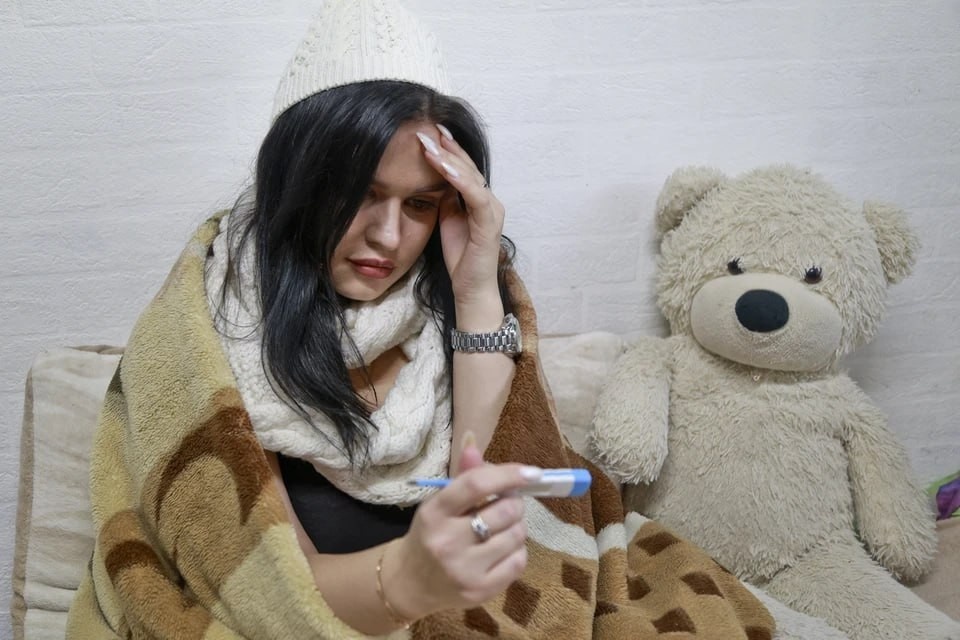    За медпомощью обратились 4091 человек, заболевших ОРВИ "КП" Архив