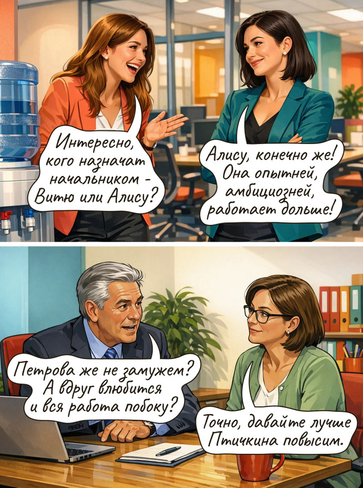 © Иллюстрация создана художниками канала БЕРИ и ДЕЛАЙ - Девочки