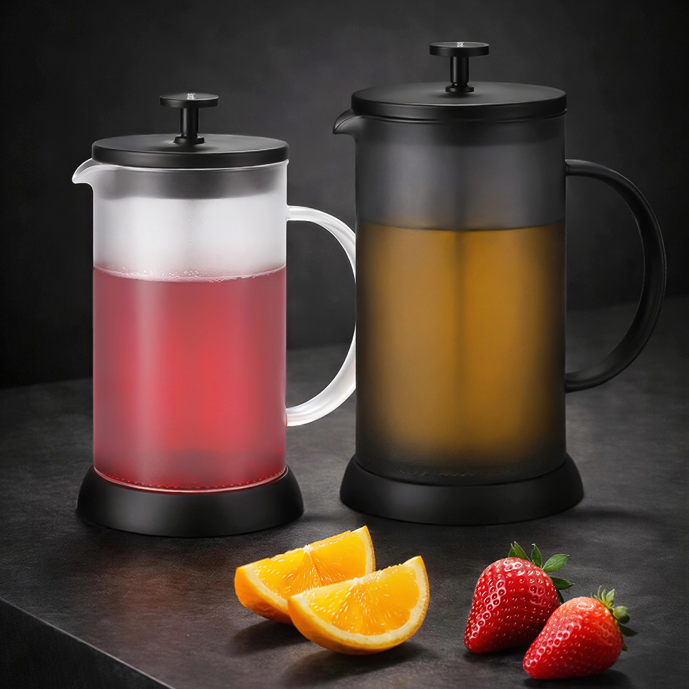 Френч-прессы Sombra Bianco 600 мл и Sombra Negro 1000 мл