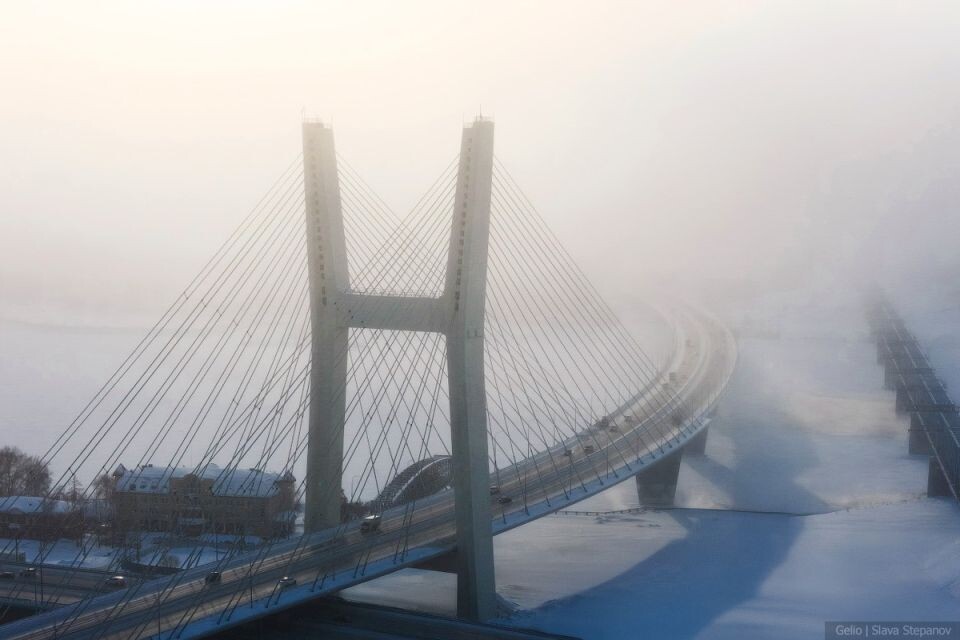    Четвертый мост в Новосибирске. Источник: Gelio | Слава Степанов
