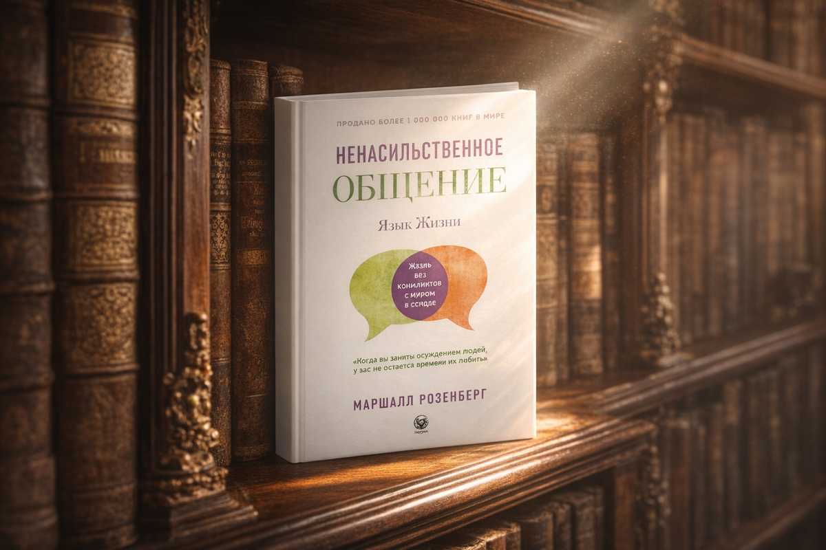 Автор: Маршалл Розенберг
Жанр: психология, коммуникация, саморазвитие