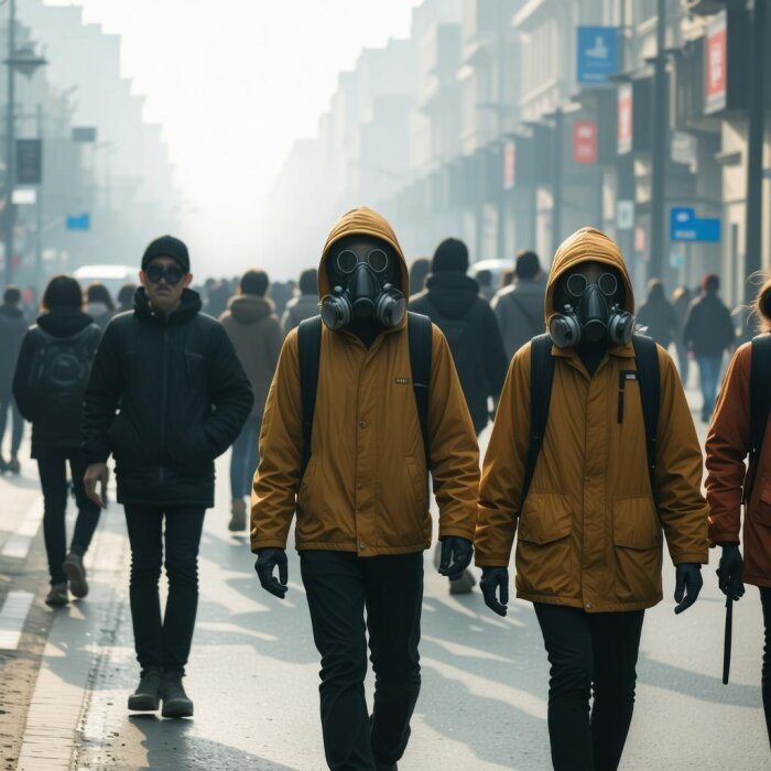  В Чите по-прежнему нечем дышать / изображение сгенерировано нейросетью flyvi.io