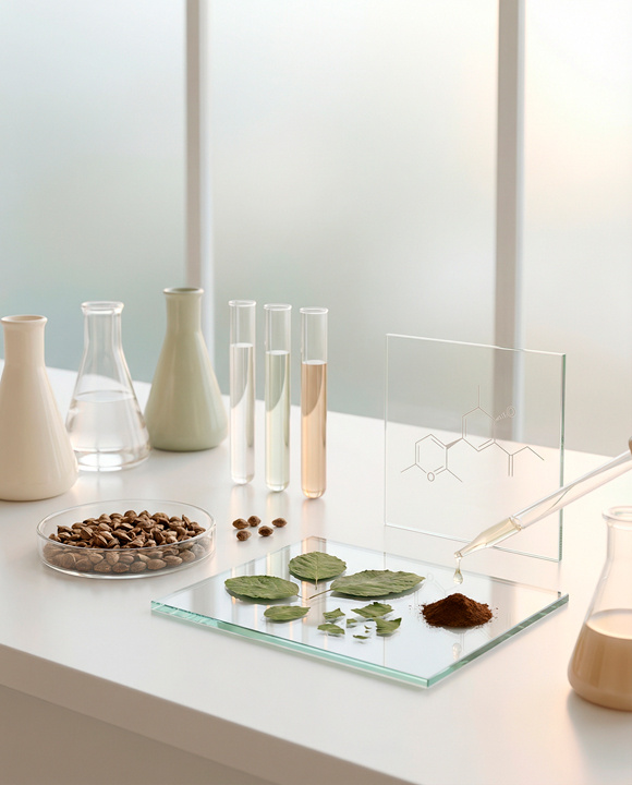 Бакучиол — жирорастворимое вещество. За счёт липофильности легко преодолевает липидный барьер рогового слоя и глубоко проникает в кожу. 