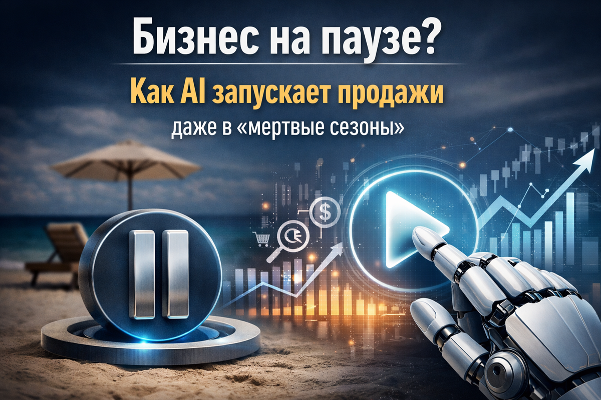    Бизнес на паузе? Как AI запускает продажи даже в «мертвые сезоны» Никита Титов