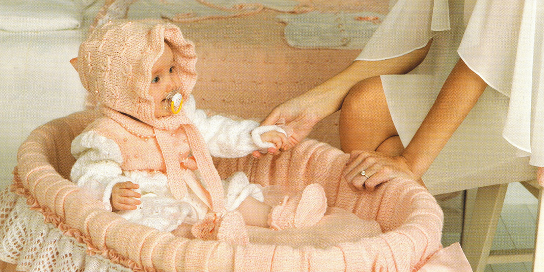 Розовый комплект для малышки