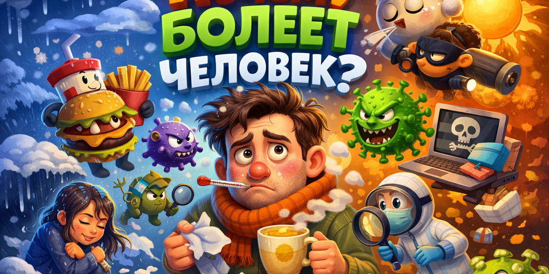 Почему болеет человек?
