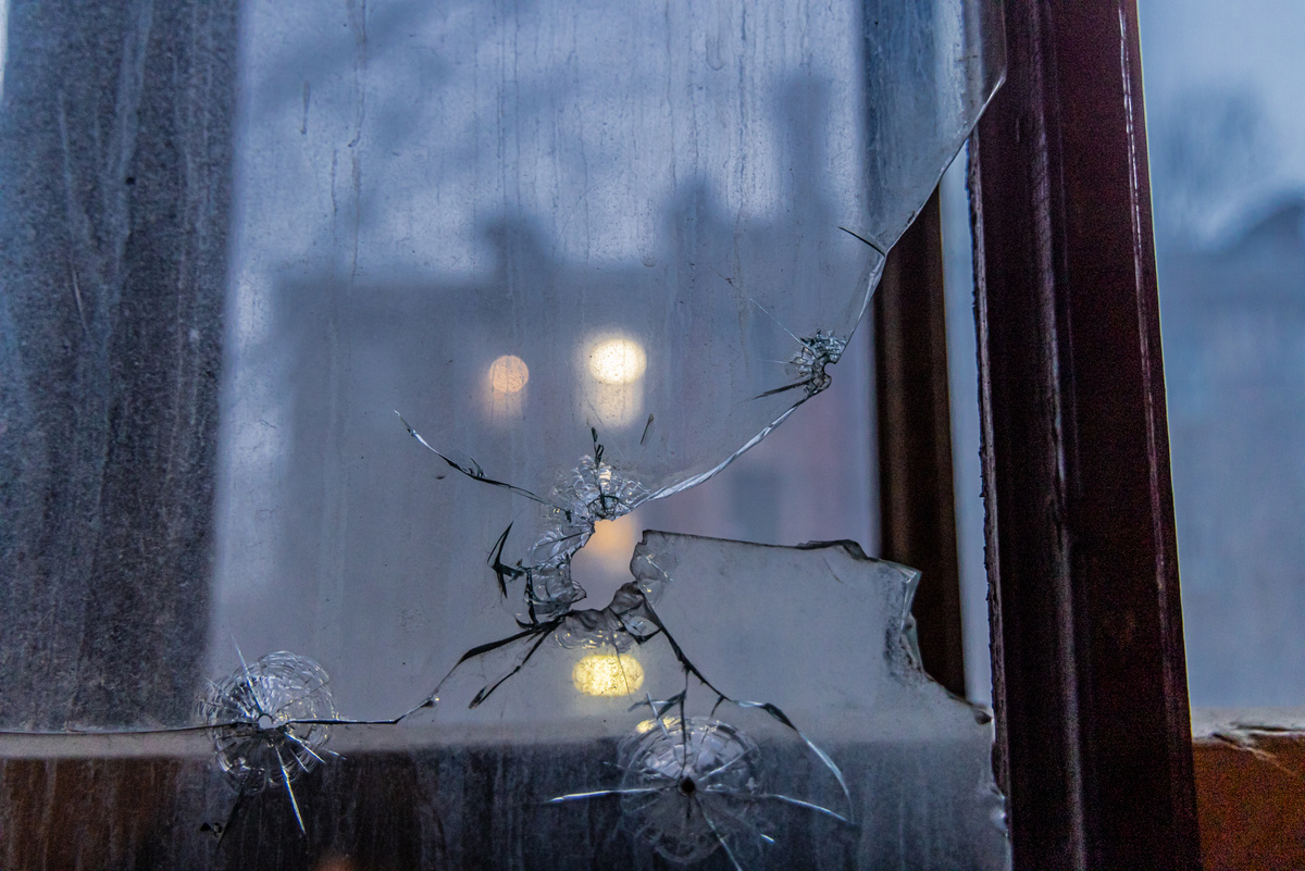 Вид из окна на Дворы Пролетарки