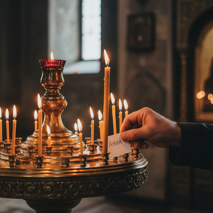    Оказалось, что в некоторых документах мама записана как Ангелина, какое имя ей дали при крещении она не помнит. В итоге подавал записки на имя Анна. Чревато ли это чем-то плохим?