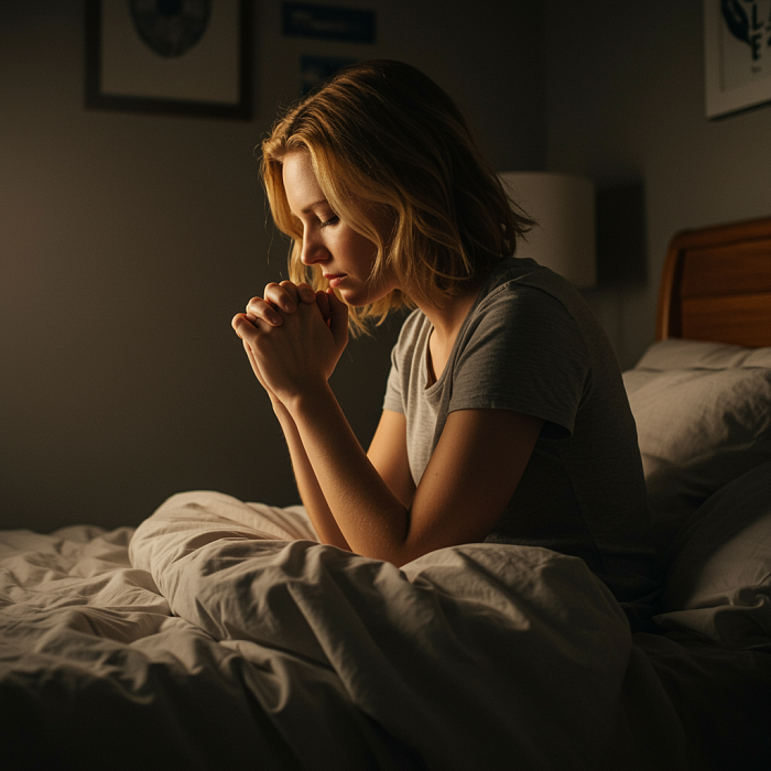    Молюсь перед сном мысленно, а не вслух, постоянно лезут в голову всякие мысли, отвлекаюсь. Правильно ли понуждать себя многократно возвращаться к молитве или в таких случаях лучше прекратить попытки и вернуться в другое время?