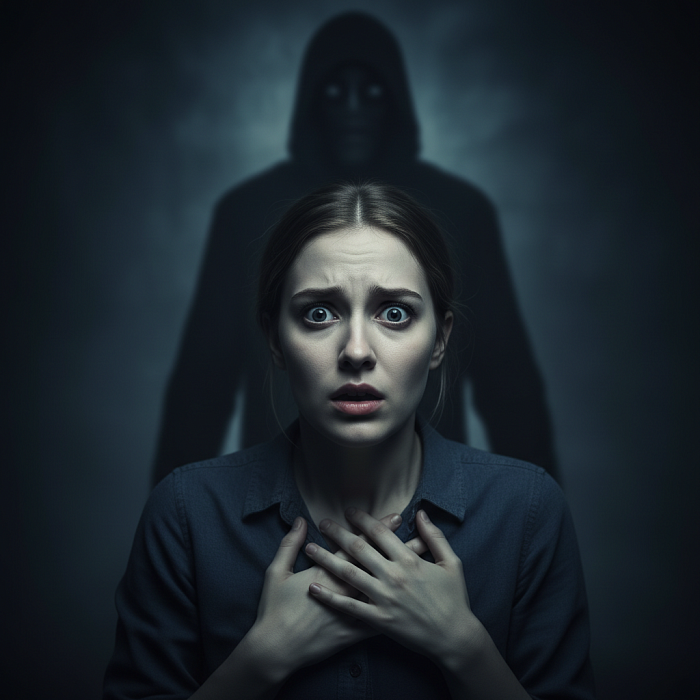    Когда вечером молюсь, появляется страх, кажется, что за спиной кто-то стоит. Как мне быть? Читать молитвы мне лучше одной, но страх останавливает меня.