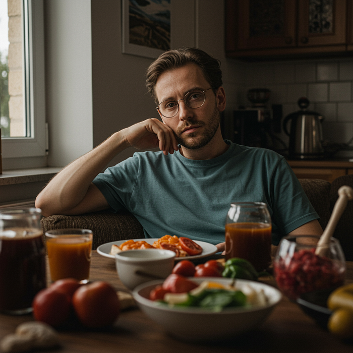    Что делать если я постоянно думаю о вкусной пище, чего бы поесть повкуснее?