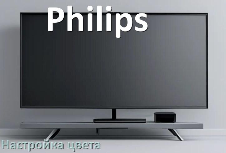 
Как на телевизоре Philips настроить цвет правильно