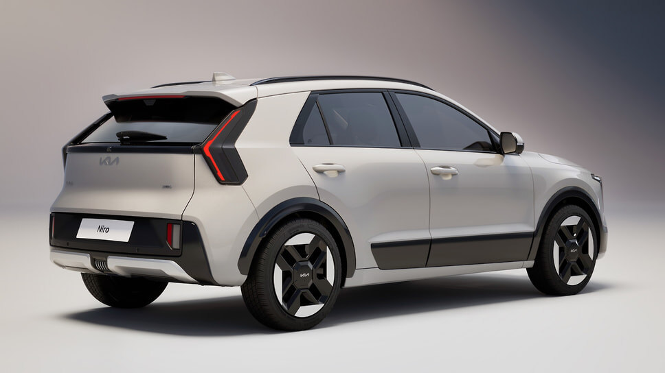 Обновленный кроссовер Kia Niro.📷Фото: KIA