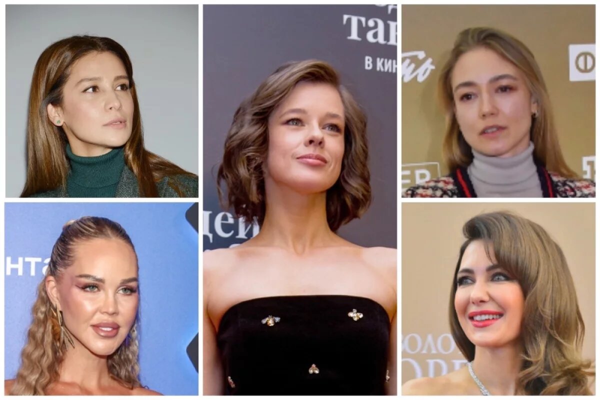    Равшана Куркова, Мария Погребняк, Екатерина Шпица, Оксана Акиньшина и Екатерина Климова.