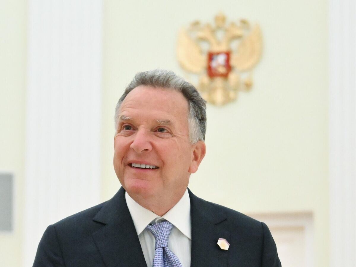    Президент Владимир Путин встретился со спецпосланником президента США Стивеном Уиткоффом© РИА Новости . Кристина Кормилицына