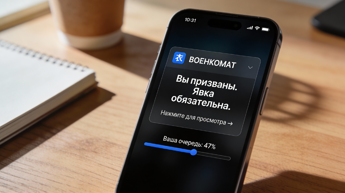 Ваша очередь: 47%. Система не ошибается. Иллюстрация: Шедеврум.