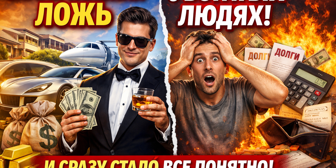 Самая главная ложь о богатых людях!