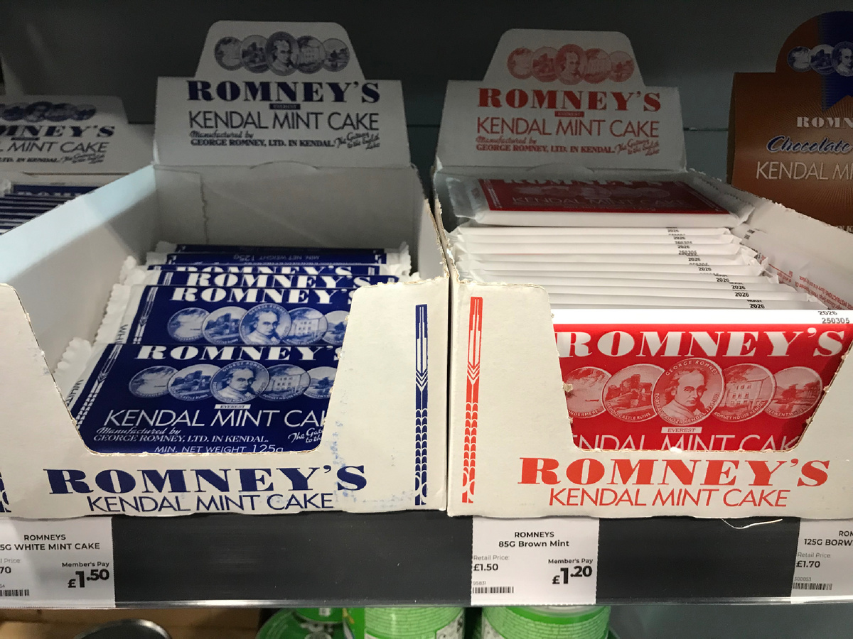 Сахарная плитка "Кендал мятный торт". Фотография из личного архива. 