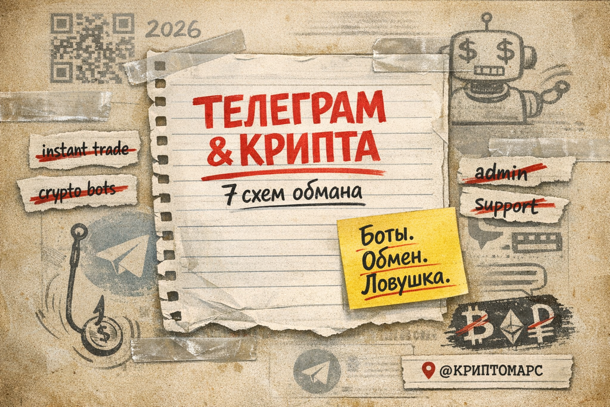    Обзор мошеннических схем в Телеграме Марсель