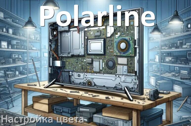 
Как на телевизоре Polarline настроить цвет правильно