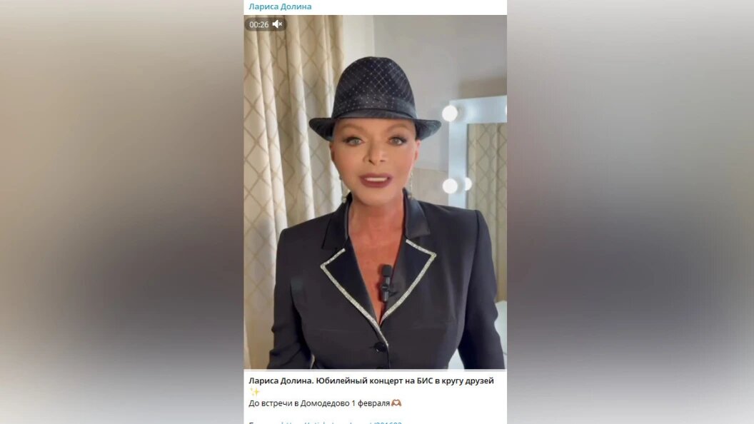    ФОТО: телеграм-канал Ларисы Долиной.