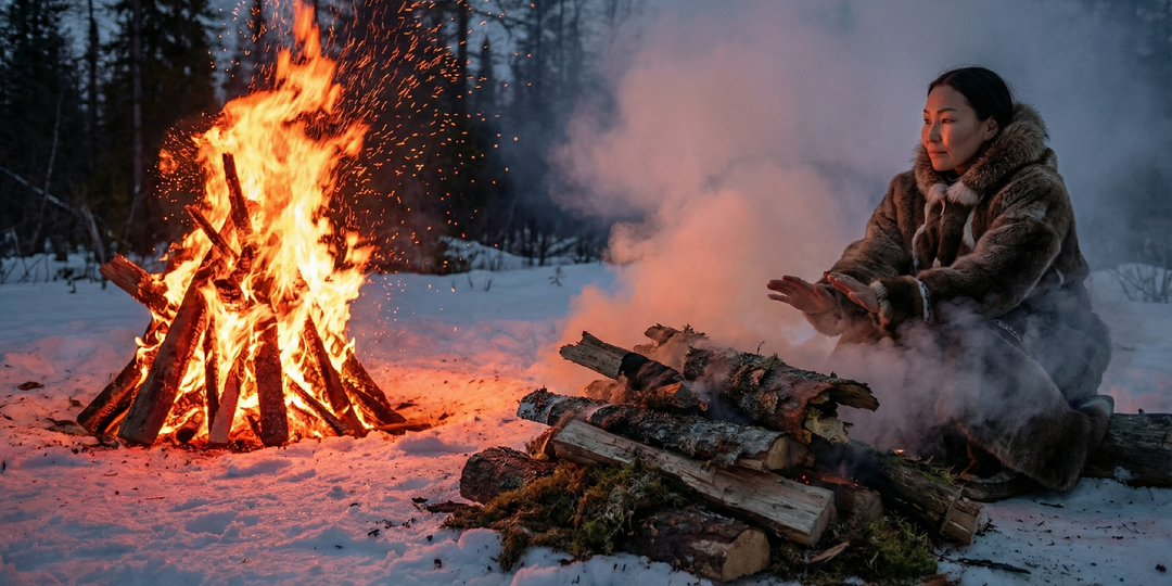 Почему северяне греются не от огня, а от дыма — и при чём здесь физика теплопередачи