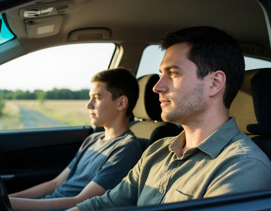 Самые доверительные разговоры часто происходят «плечом к плечу», а не «глаза в глаза». Совместная поездка, прогулка с собакой — идеальное время для спокойной беседы.