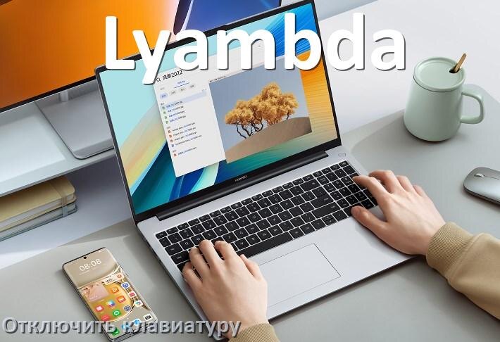 
Как отключить клавиатуру ноутбука Lyambda на Windows 10 и 11