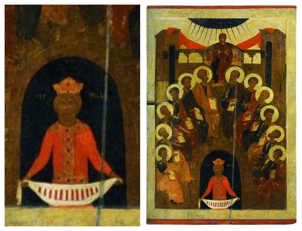 Икона Сошествие Святого Духа на Апостолов