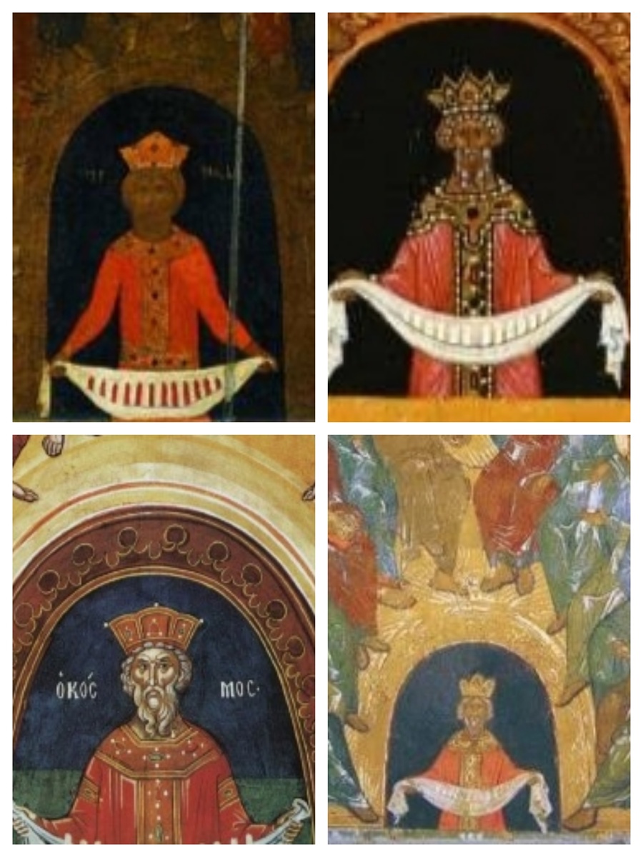 Фрагменты икон