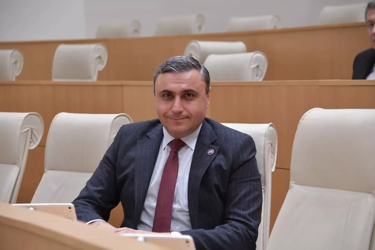 Депутат Давид Матикашвили.