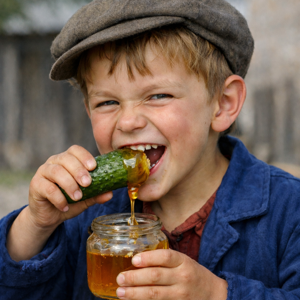 Огурец с медом