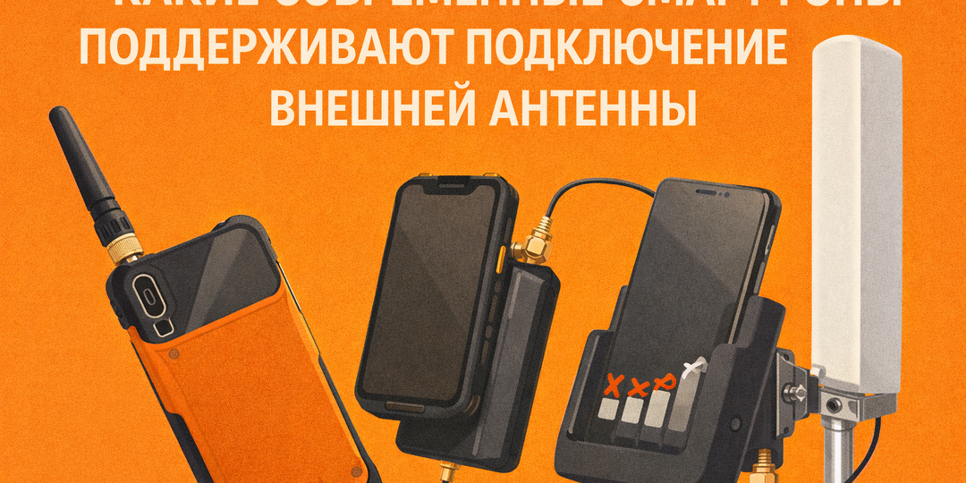 Какие современные смартфоны поддерживают внешнюю антенну