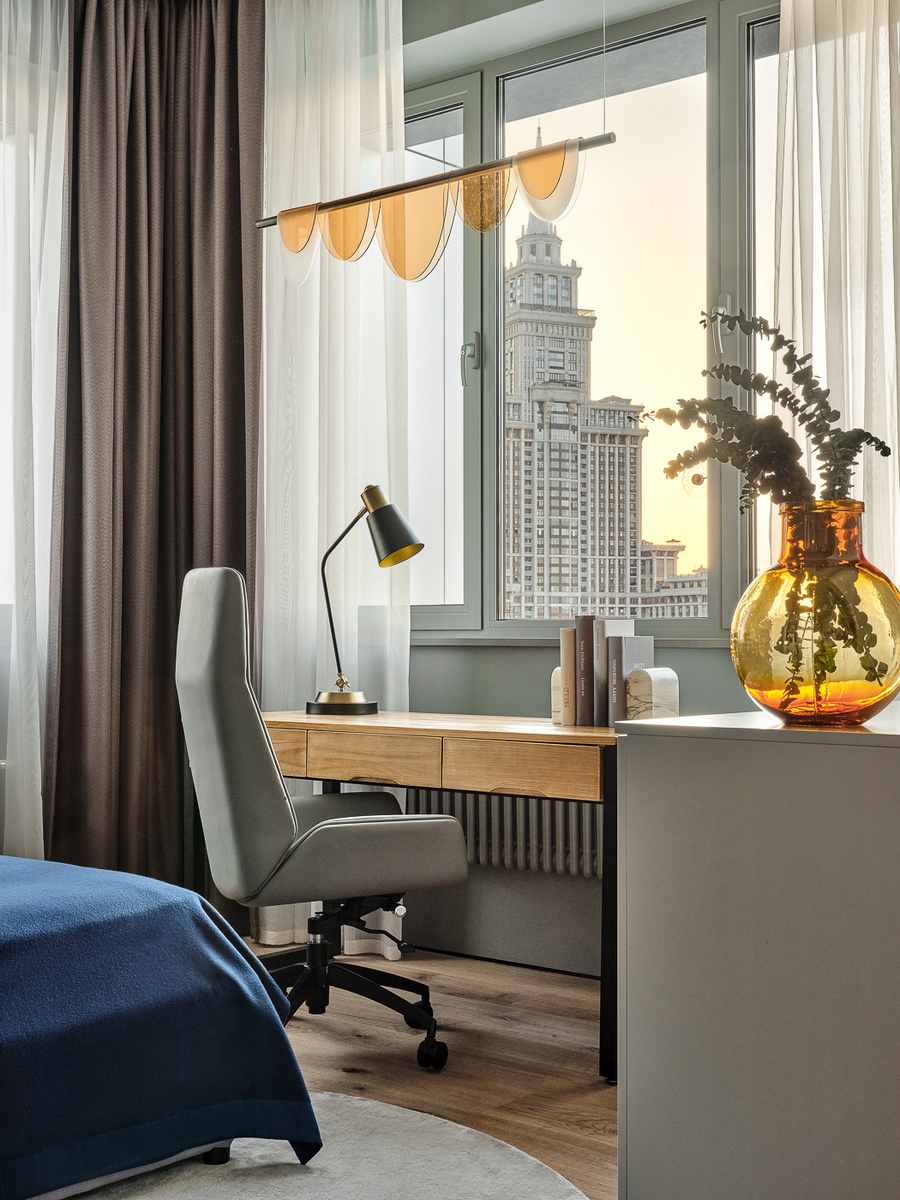 Реализованный интерьер. Детская комната для мальчика  в ЖК Прайм Тайм 